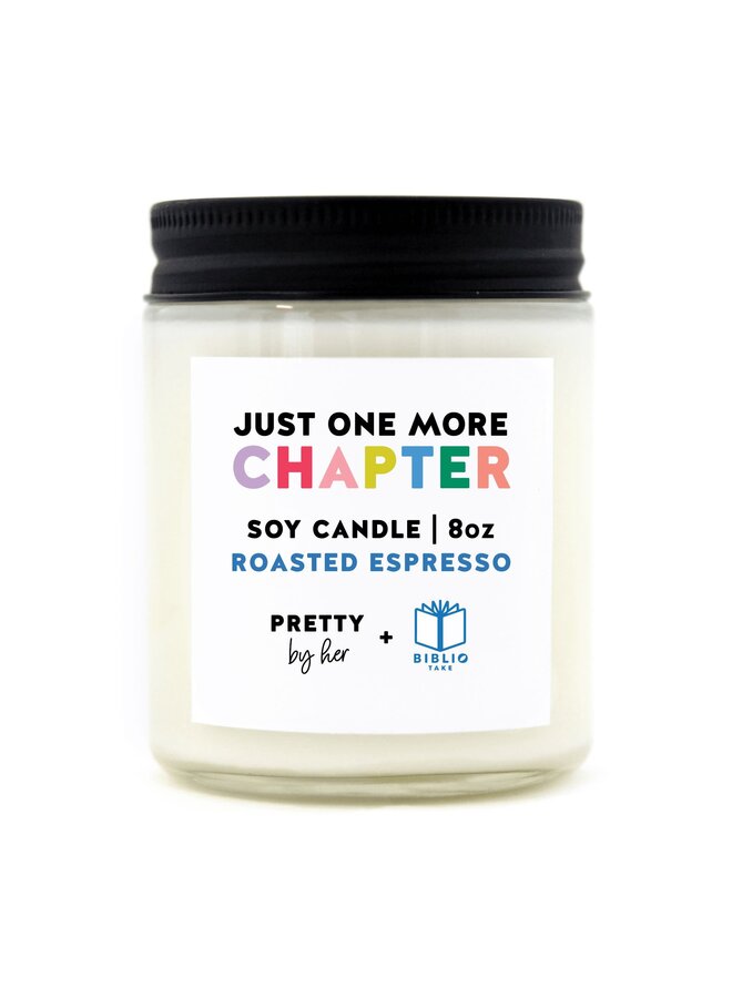 Just One More Chapter Candle