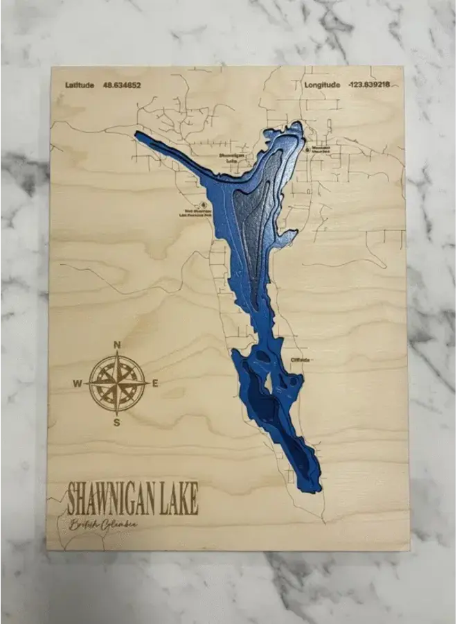 Shawnigan Lake Bathymetric Lake