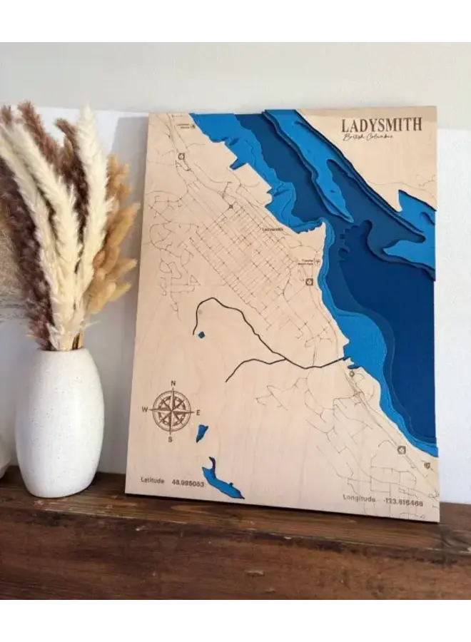 Ladysmith Bathymetric Map
