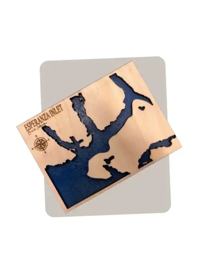 B.C. Bathymetric Map Magnets
