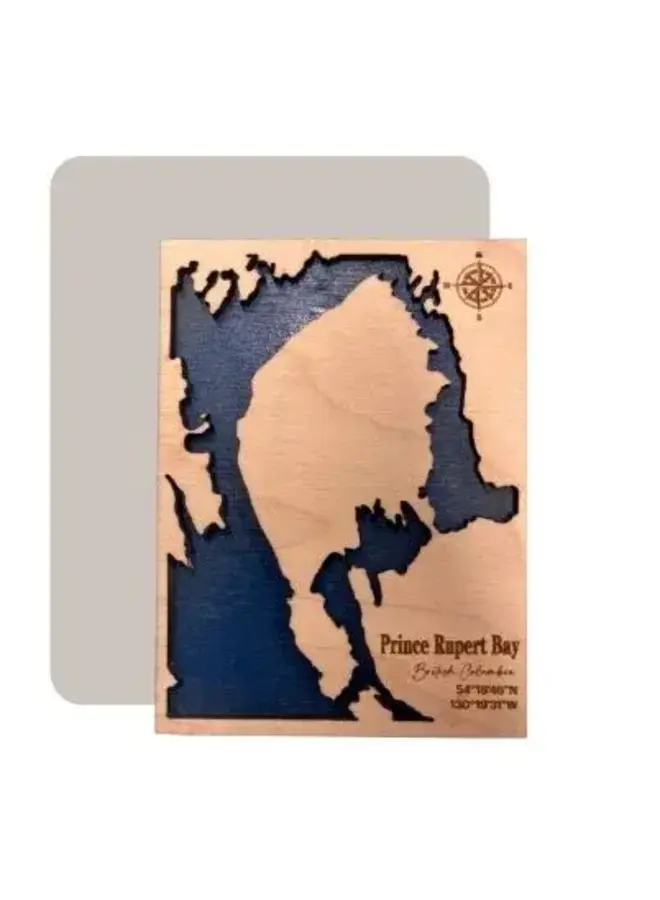 B.C. Bathymetric Map Magnets