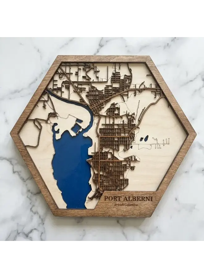 Port Alberni City Map