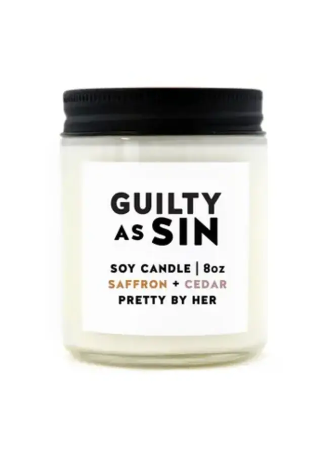 Guilty As Sin Candle