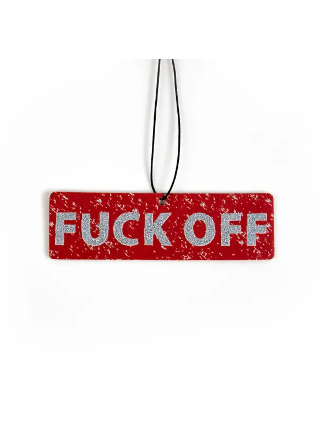 Fuck Off Air Freshener Jasmine