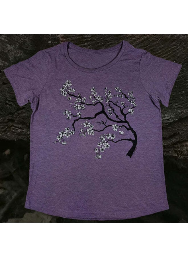 Womens Cherry Island Scoop Neck Tee