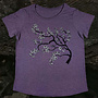 Womens Cherry Island Scoop Neck Tee