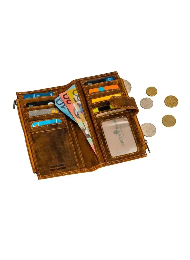 Sandal Long Leather Wallet