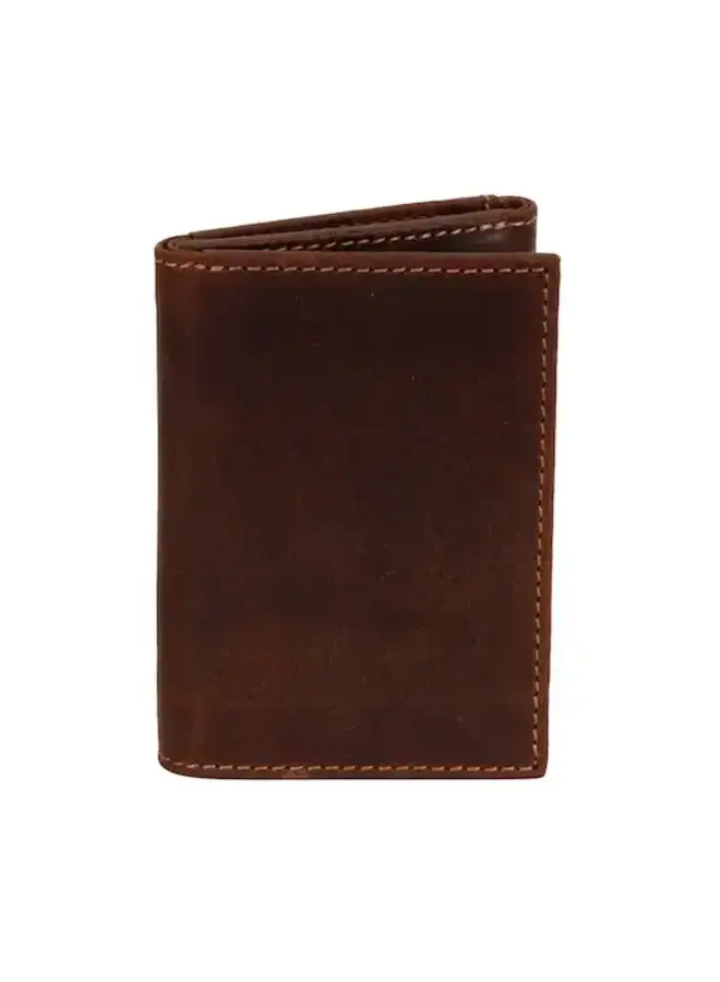 Tri-Fold Leather Wallet