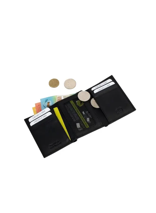 Tri-Fold Leather Wallet
