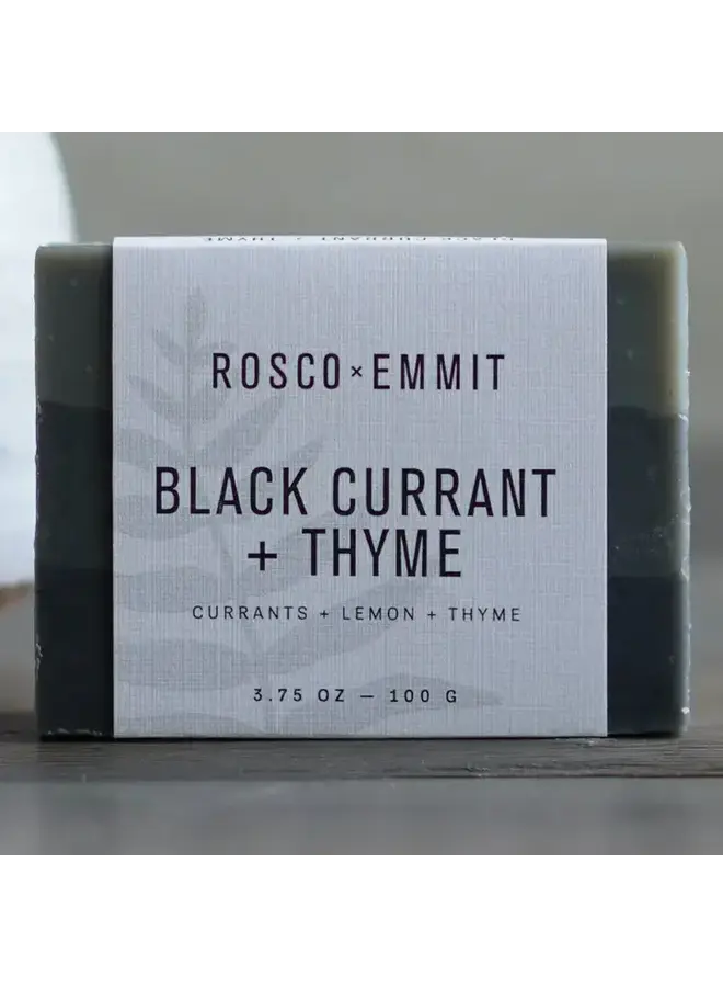 Black Currant & Thyme Soap