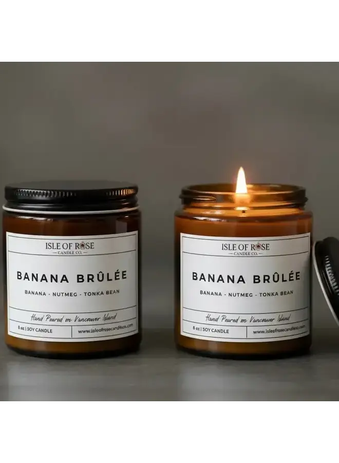 Banana Brûlée Candle
