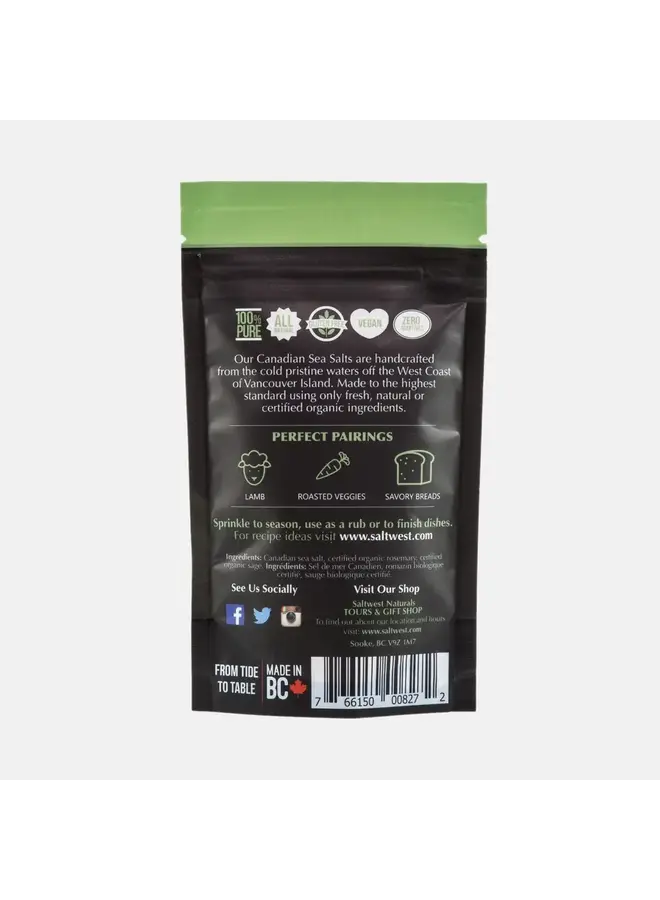 Handcrafted Canadian Sea Salt