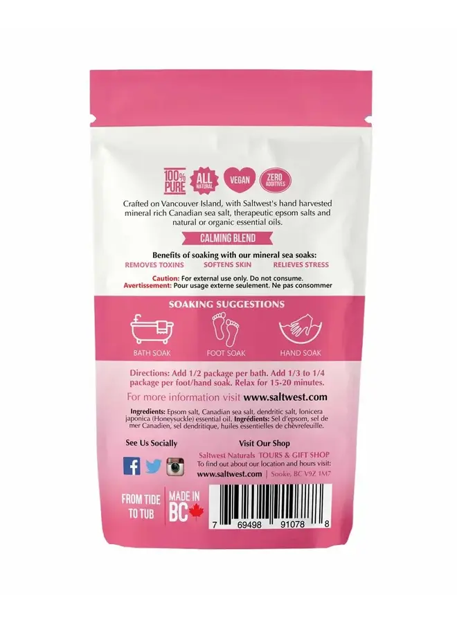 Handcrafted Canadian Bath Soak