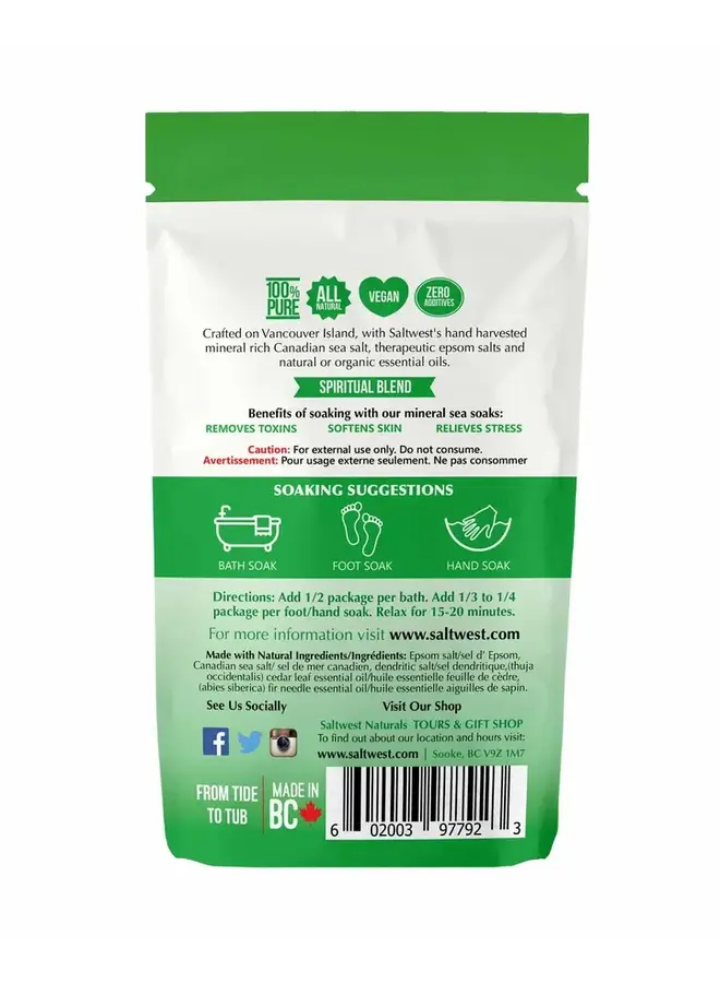 Handcrafted Canadian Bath Soak