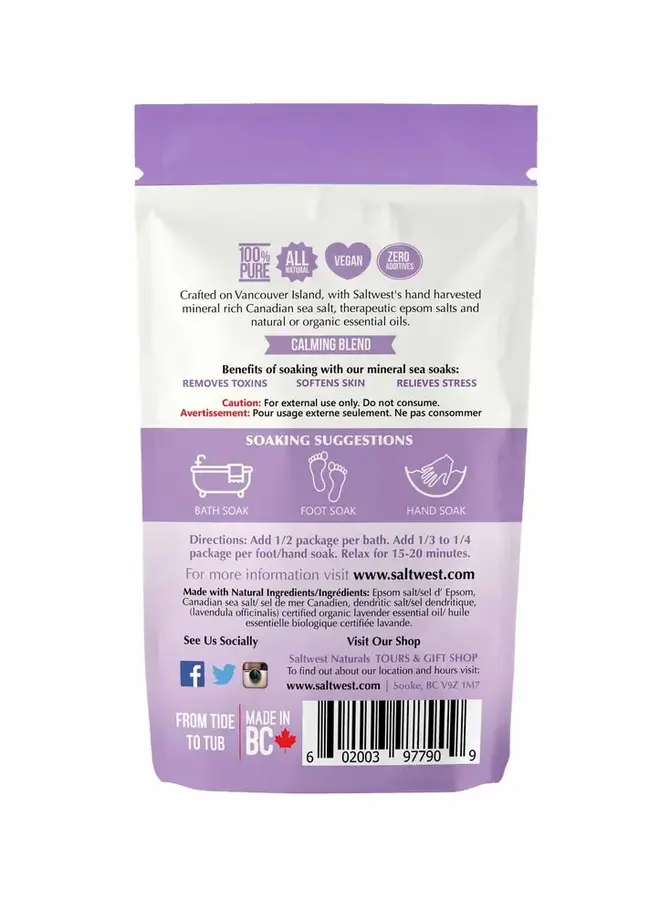 Handcrafted Canadian Bath Soak