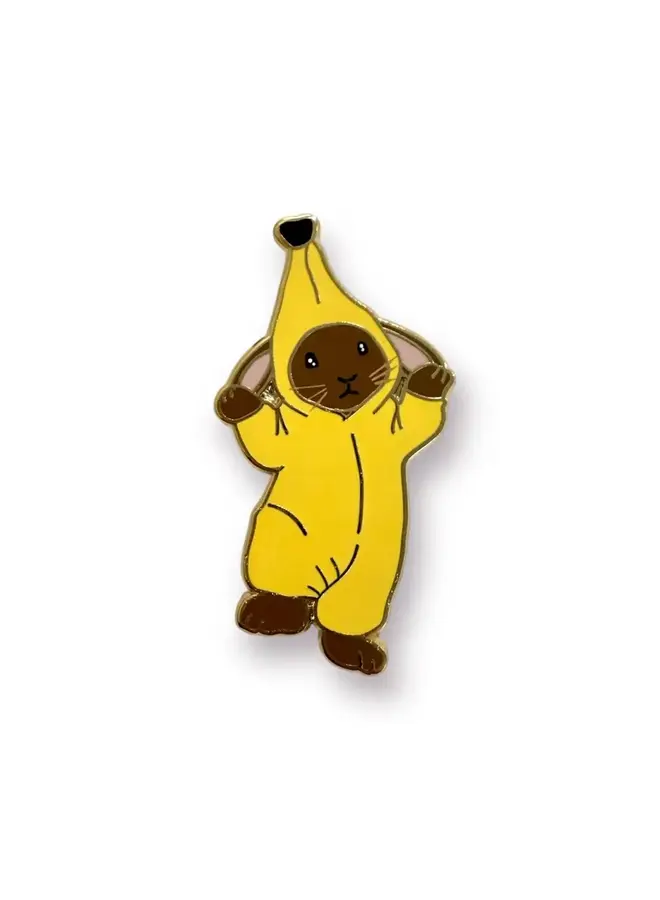 Banana Bunny Enamel Pin