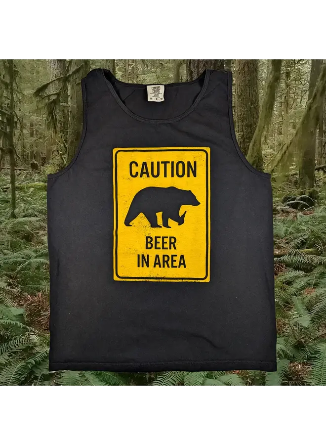 Beer in Area Unisex Tank Top