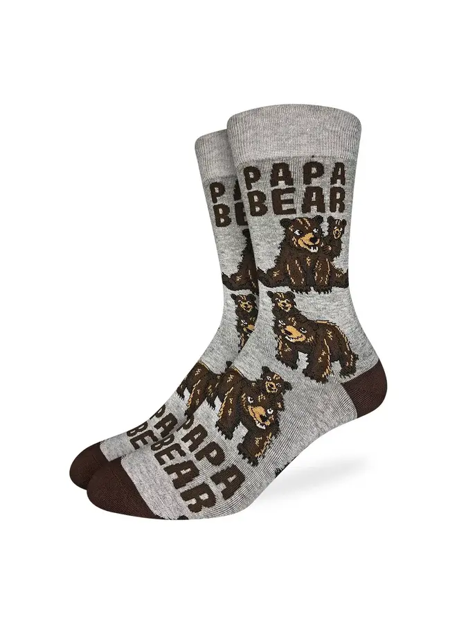 Men's Papa Bear Socks XL (Size 13-17)