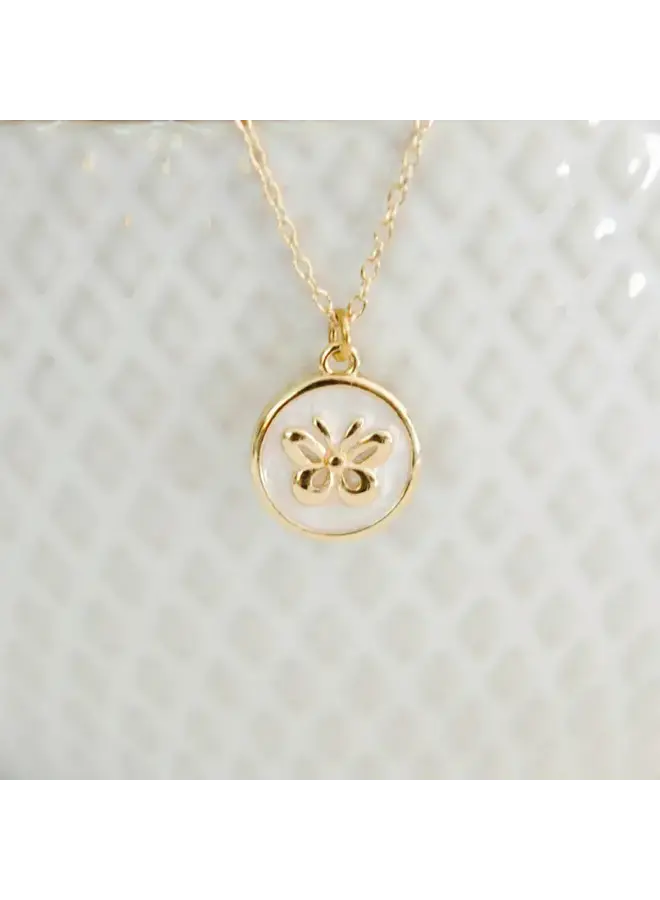 Journee Butterfly Necklace