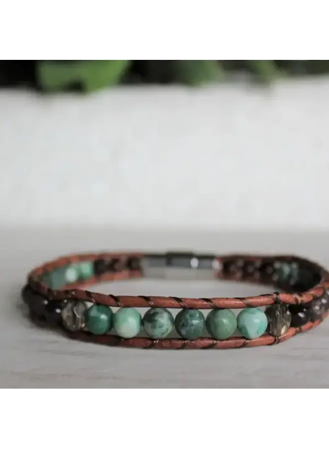 Jade Collection - Single Wrap Bracelet