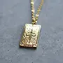 Tarot Card Necklace - Justice