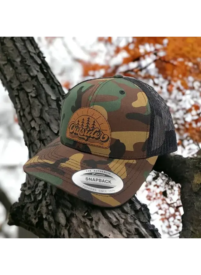 Outsider Leather Patch Hat