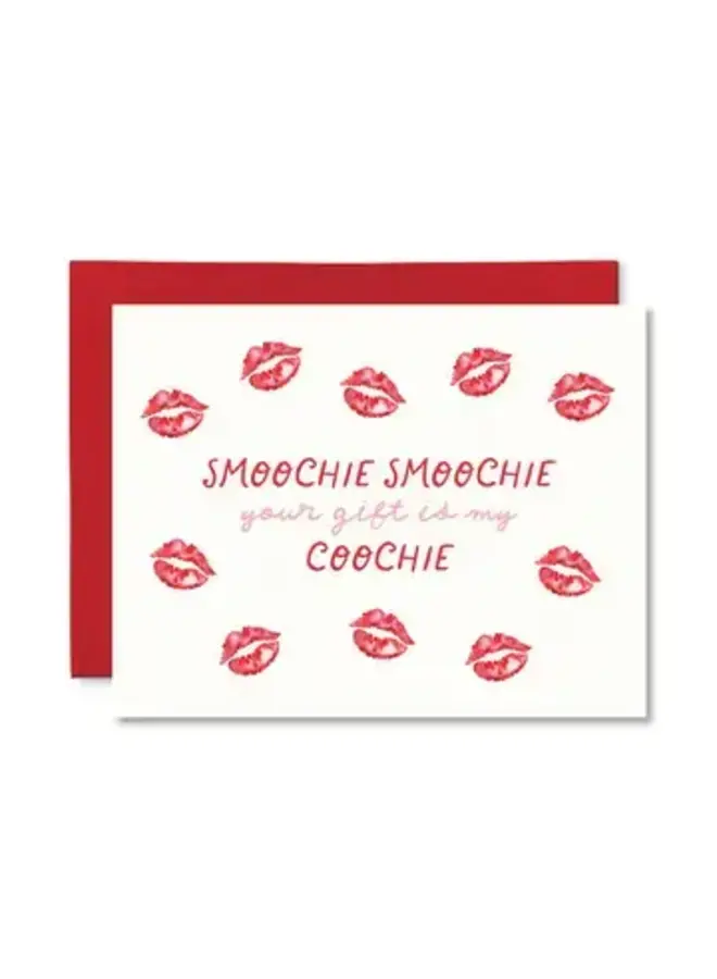 Smoochie Smoochie Coochie Love Card