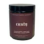 Cunty Almond Liqueur Tonka Bean Coconut Wax Candle 8oz Glass