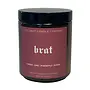 Brat Lemon Lime Pineapple Sugar Coconut Wax Candle 8oz Glass