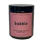 Baddie Pistachio, Almond, Heliotrope Coconut Wax Candle 8oz Glass