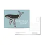 Postcard Humpback Whale (Vancouver Island)
