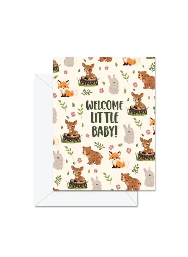 Welcome Little Baby Card
