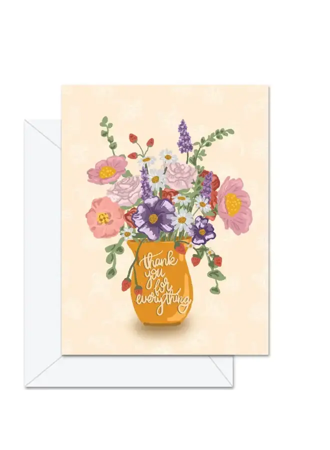 Thank You for Everything Card
