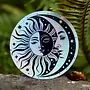 Holographic Sun and Moon Sticker
