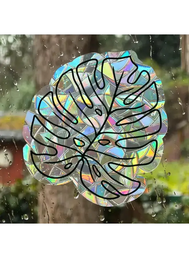 Monstera Leaf  Suncatcher