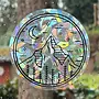 Mountain + Forest Suncatcher