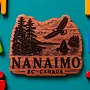 Nanaimo Beach Scene  Magnet