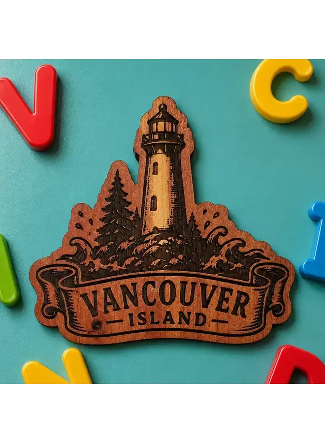 Vancouver Island Light House Magnet