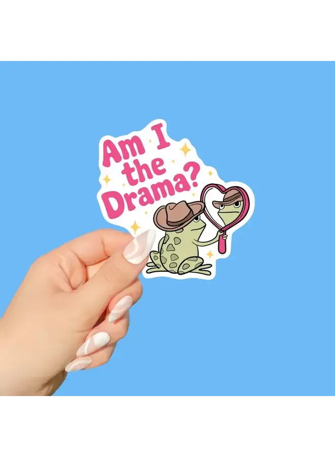 Am I the Drama Sticker