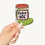 Pickle Hoe Sticker