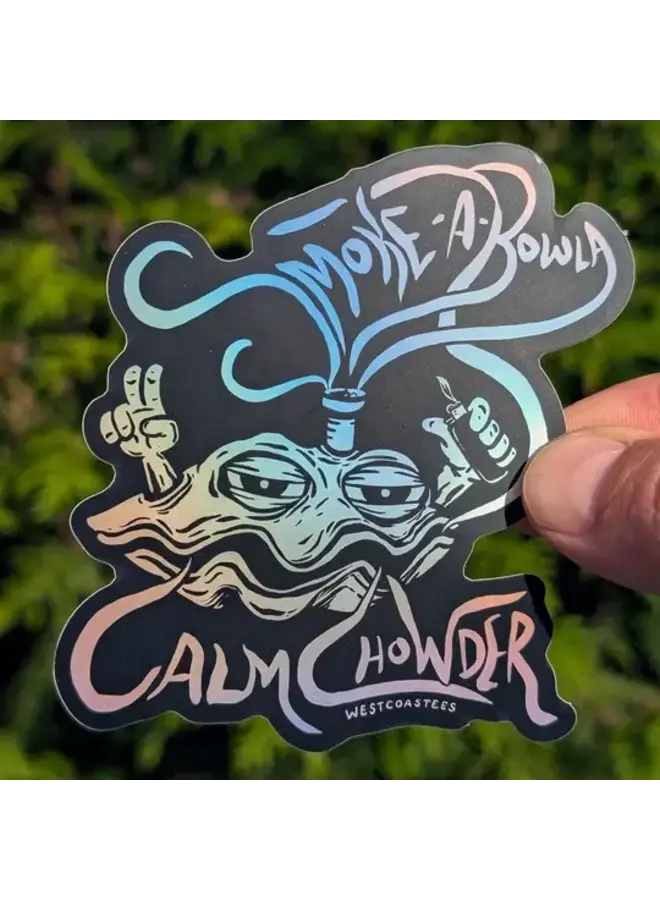Calm Chowder Sticker