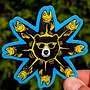 Sun Fish Sticker