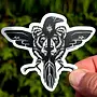 Raven Bear Sticker