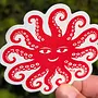 Octo Sun Sticker
