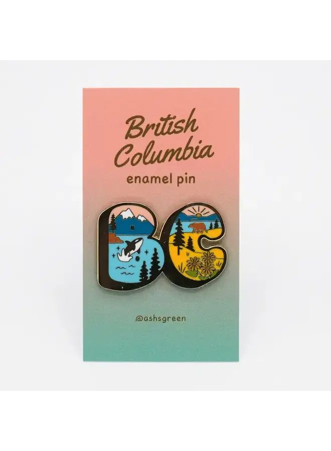British Columbia Enamel Pin