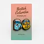 British Columbia Enamel Pin