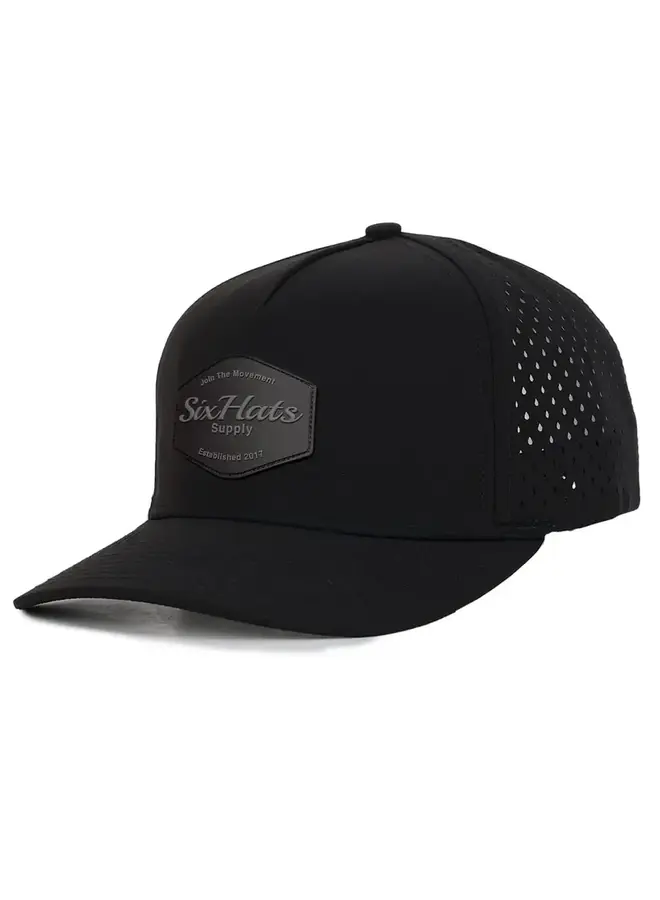 Black Hex Signature Waterproof Hat