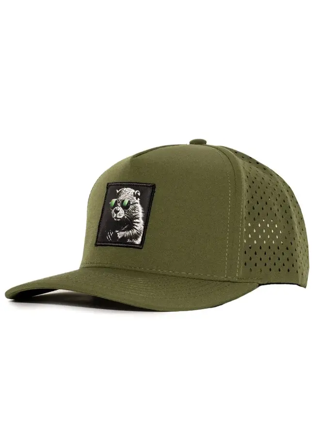 Forest Green Beaver Signature Waterproof Hat