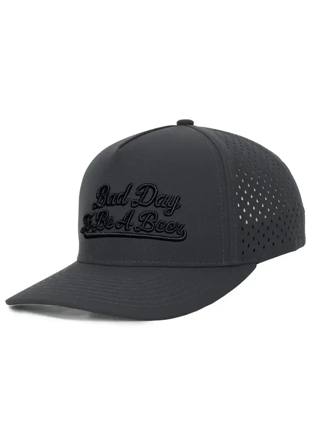 Charcoal Bad Day To Be A Beer Signature Waterproof Hat