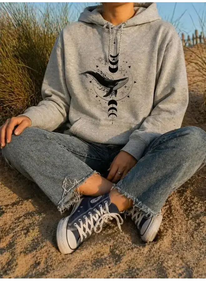 Celestial Whale Hoodie